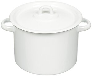 Кастрюля эмалированная 3,5л без рисунка 