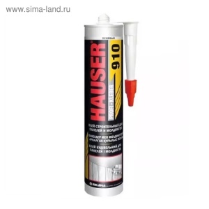 Клей жидкие гвозди строительный для панелей и молдингов бежевый 260мл Хаузер (12)