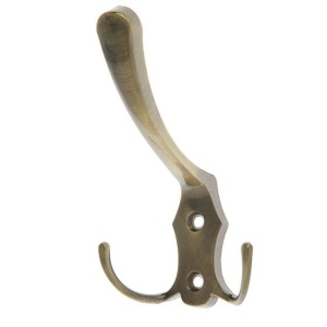 Крючок-вешалка 3-х рожковый большой 5518/827А Классика МЕДЬ
