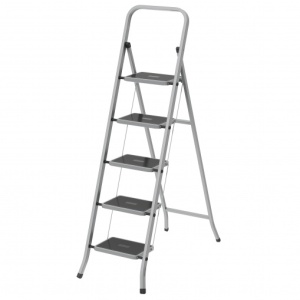 Стремянка 5 ступ. с антиск. ступ. вес 8,25кг,  115см/164см