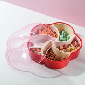 Менажница с крыш. 5 съемных ячеек Барокко 26х25х7см Сима