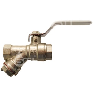 Кран шаровый SGL 20мм с фильтром     