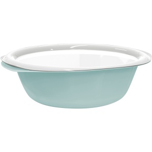 Миска 6л Альтер круглая с крышкой-подносом, Полимербыт