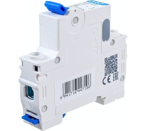 Автомат NXB-63S CHINT 1P 10A 4.5kA х-ка С