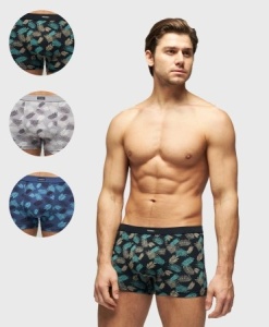 Трусы муж. боксеры 80446 р.XL (ЧЗ)