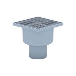 Трап РР 50 вертикальный 100х100 нерж.