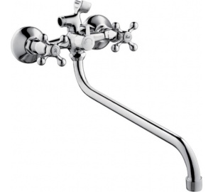 Смеситель д/ванны ZOLLEN DORTMUND ,кр/б,  н/изл 300мм