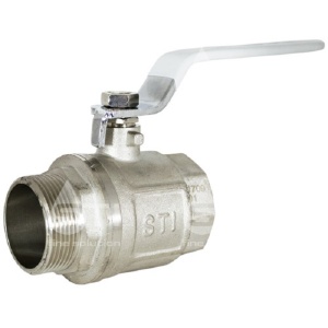 Кран шаровый STI 32мм рычаг/бабочка ВР-НР 