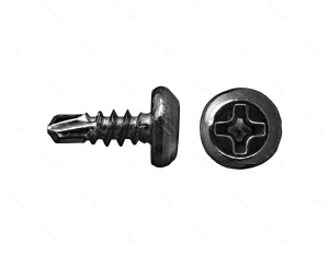 СМК Саморез 3,8х11 сверло черный (до 2,0мм)  