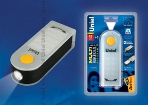 Фонарь S-CL012-C UNIEL 15+1LED 3AAA(нет)07439