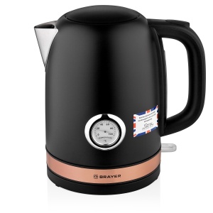 Электрочайник BRAYER 1005BR-BK  1,7л.
