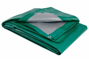 Полог тарпаулин 20х20 с люверсами пл.120 гр/кв.м