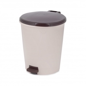 Контейнер для мусора с педалью 12л Башпласт