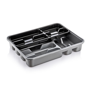 Лоток для столовых приборов двойной на 10 секций 