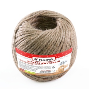 Шпагат джутовый 50м 1200Текс Komfi 1/60