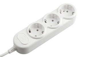 Удлинитель PC 1,5м 3гн з/к 10А PC-3-1,5M 20557 КУБ