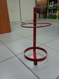 Кронштейн пожарный к ОП-4-5 эконом с мет кольцом