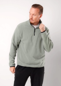 Джемпер муж. флис CLE 652361л р.48 (ЧЗ)