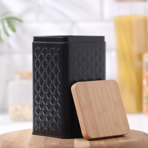 Банка жесть для сыпучих продуктов СКАНДИ 17*10 см