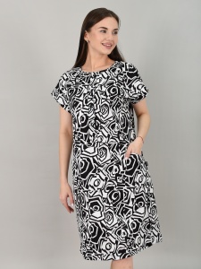 Платье (туника) жен. 999-25 р.50 (ЧЗ)