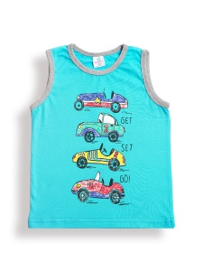 Майка мал. BK1202M рост 104 (ЧЗ)