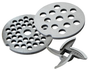 Комплект (две решетки и нож) Аксион