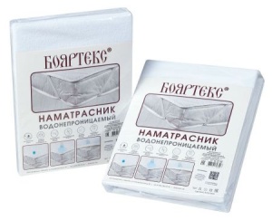 Наматрасник водонепроницаемый ТМ Бояртекс 180х200см резинка по углам