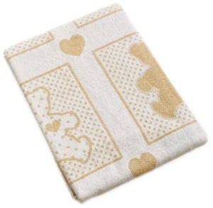 Одеяло байковое 100х140 с рисунком НДС 20% ОХД-140