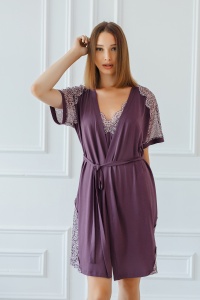 Комплект жен. (хал+сорочка) Алсу р.44 (ЧЗ)