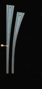 Дверь МДФ ПО-О-11  Лагуна   стекло 700 мм