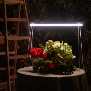 Подставка UFP-G20S H-80 для светильников металическая 