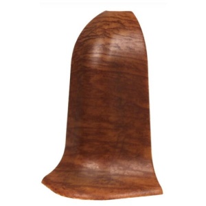 Угол д/плинтуса внутренний 137 Красное дерево