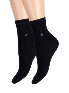 Носки детские мал. х/б+эл КВ с2103 1/30 р.20-22 (ЧЗ)