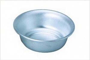 Миска алюминиевая 400 мм 14 л глубокая 