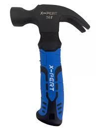 Молоток-гвоздодер 250гр Мастер фиберглассовая короткая ручка X-PERT