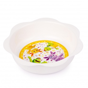 Тарелка 0,5л Лунтик глубокая Башпласт