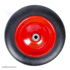 Колесо литое 310мм, d-13мм, l-105мм