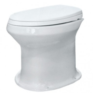 Унитаз Дачный фаянс с сиденьем 