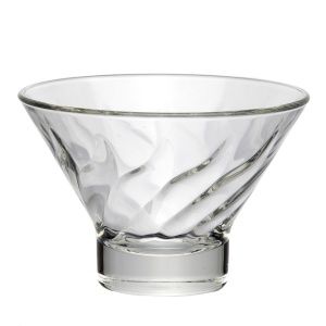 Креманка стекло 300 мл New Bell. Пламя 1/24