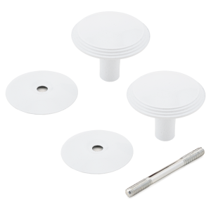 Ручка - кнопка  РДК-115 белая