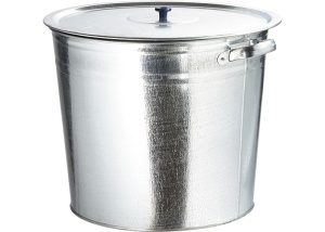 Бак оцинкованный 100 л с крышкой