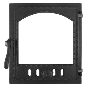 Дверка печная топочная  ДТГ-8АС со стеклом