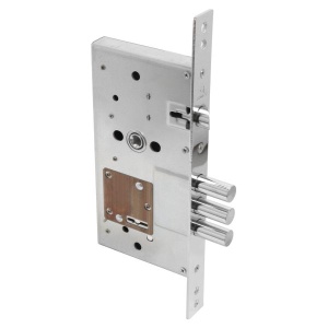 Замок врезной БУЛАТ ЗВ9-8.60.85.3(16).08 хром, сувальд.без ручек