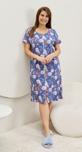 Халат жен. на молнии Флэр р.58 (ЧЗ)