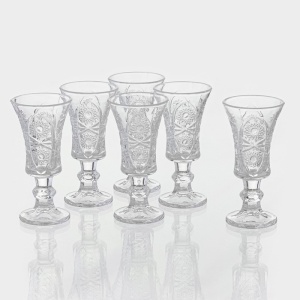 Набор рюмок 6штук Ледяная звезда 35мл 1/10
