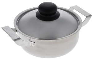 Кастрюля нержавеющая сталь 1,5 л Дачная ТМ АМЕТ