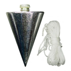 Отвес конусный 300гр шнур 5м MATRIX