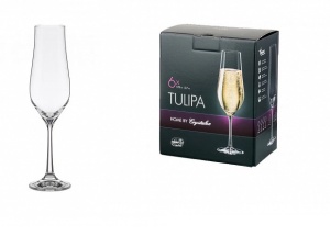 Набор бокалов стекло 6пр 170 мл TULIPA д/шампанского 1/8