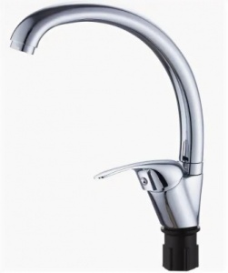 Смеситель д/кухни AQUATTRO рычажный высокий излив 21см. 