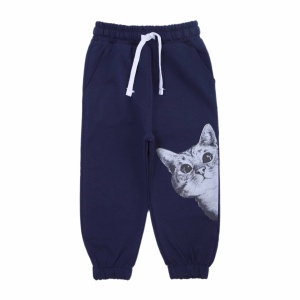 Брюки дев. SS6018 рост 110  (ЧЗ)